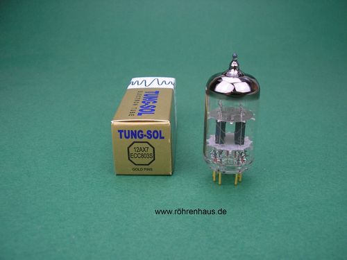 12AX7 / ECC803S Gold Pins TUNG-SOL